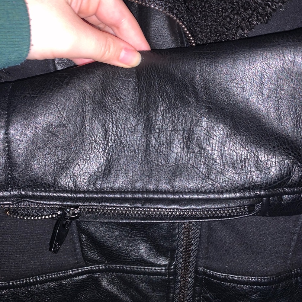 NWOT leather jacket - Picture 3 of 7